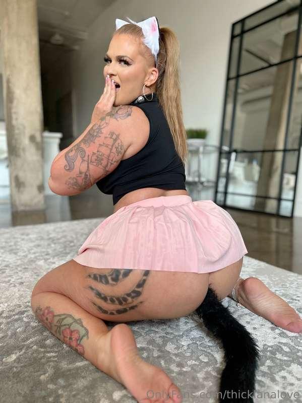 Ooopsie🤭 your Kitty is doing something naughty😼