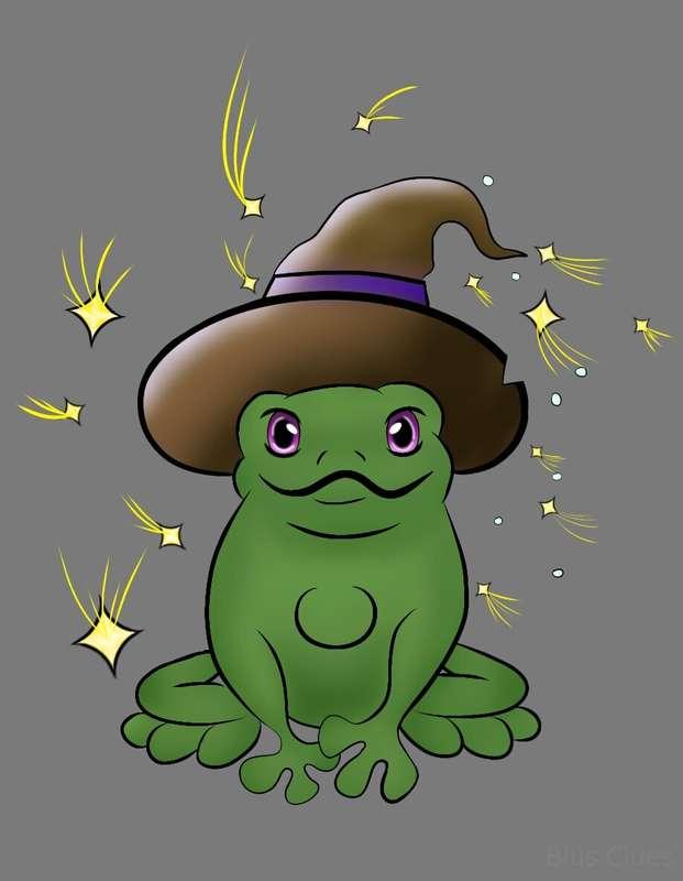I drew a little froggy