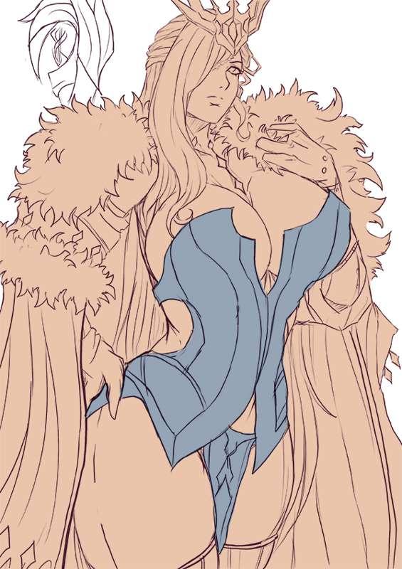 Genshin babe : Signora [Sketch /SFW] 