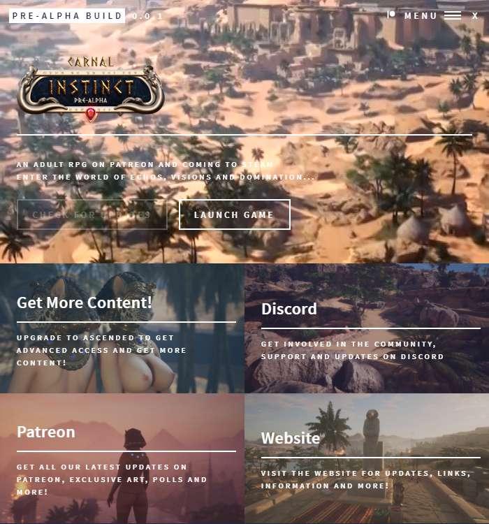 CARNAL INSTINCT V0.1 NOW LIVE