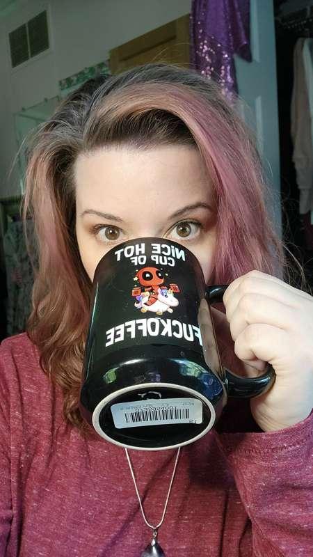 A bunch of morning selfies because why not?