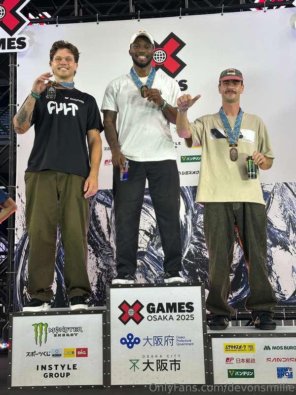 Hyped to head home from Osaka with a medal. Now off the Utah..