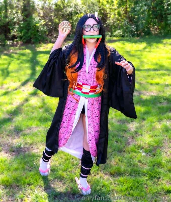 Nezuko is ready to fight 💥