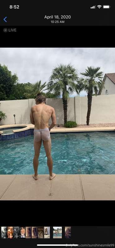 Dip in the pool :) 🏊‍♀️