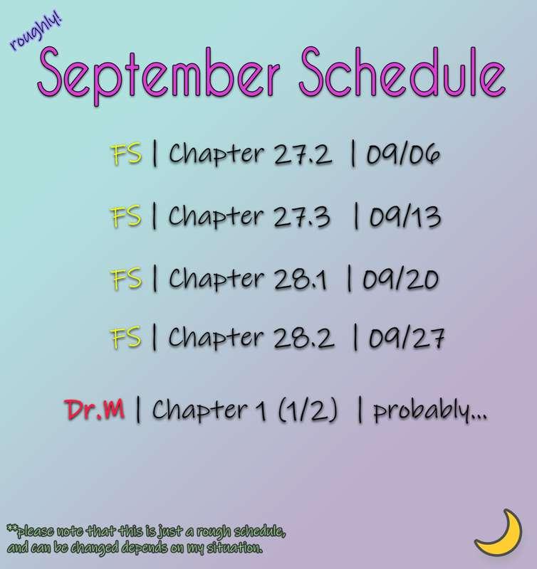 September Comic Release Schedule!