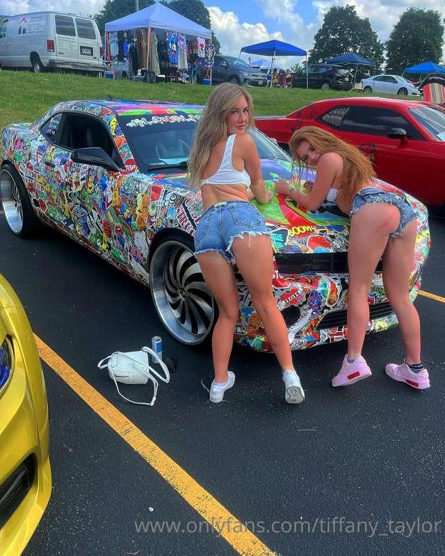 car show w Kimmie today 😍