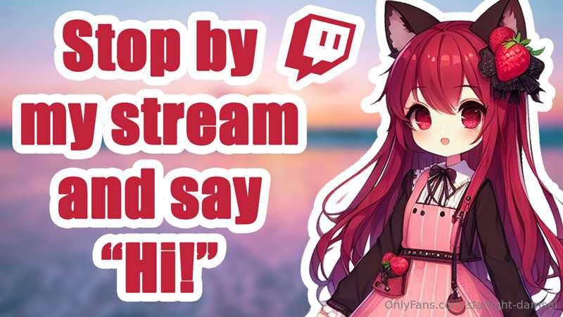 https://www.twitch.tv/starlightdamsel   I'm streaming! Come ..