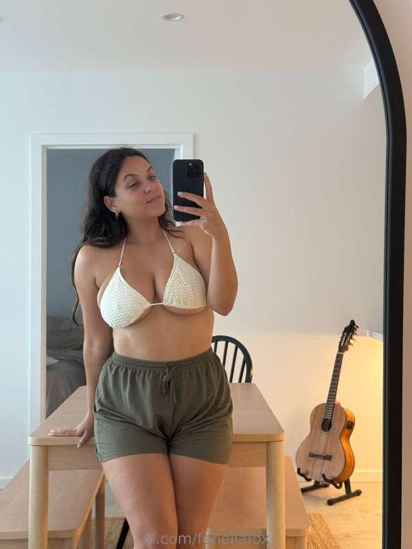 keeping the bra on or taking it off? 