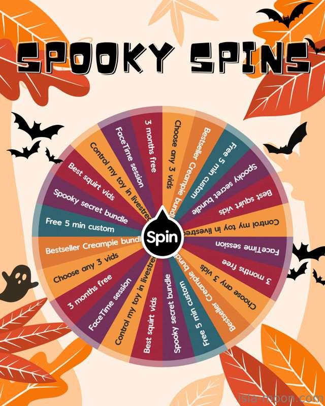 🎃👻 ***SPOOKY SPINS*** 🍁🎃 

***This month only!!*** you can w..