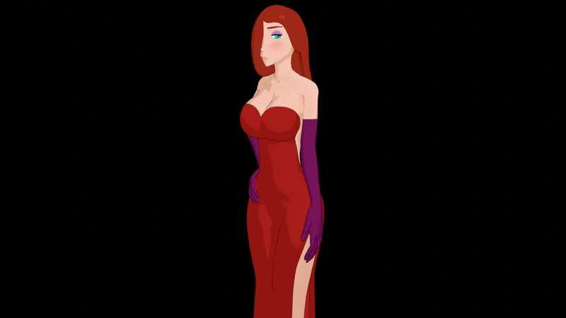 Milestone Goal: Julie Cosplaying as Jessica Rabbit (1/3)