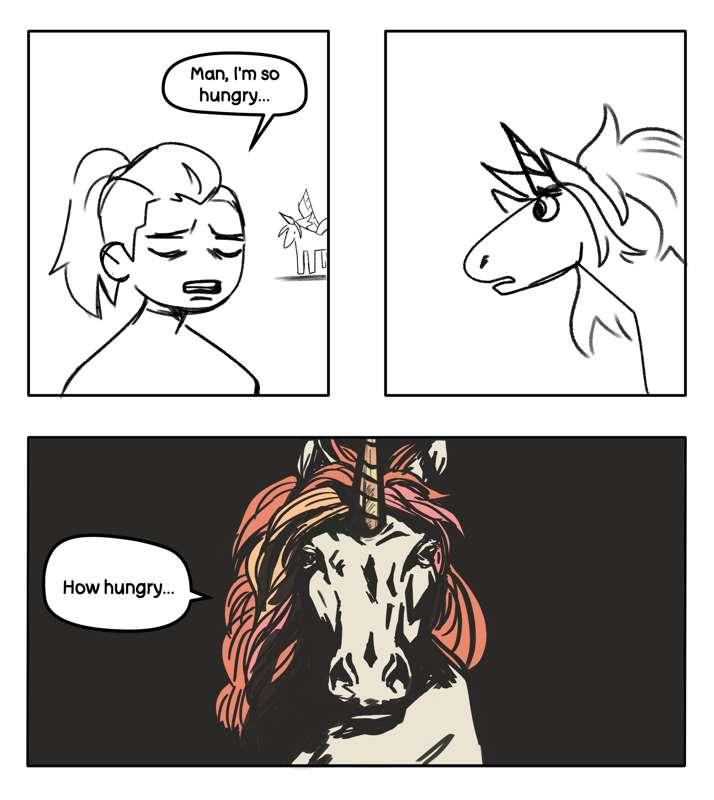 i could eat a horse