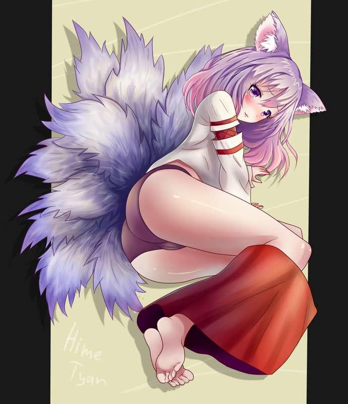 Kitsune anime girl