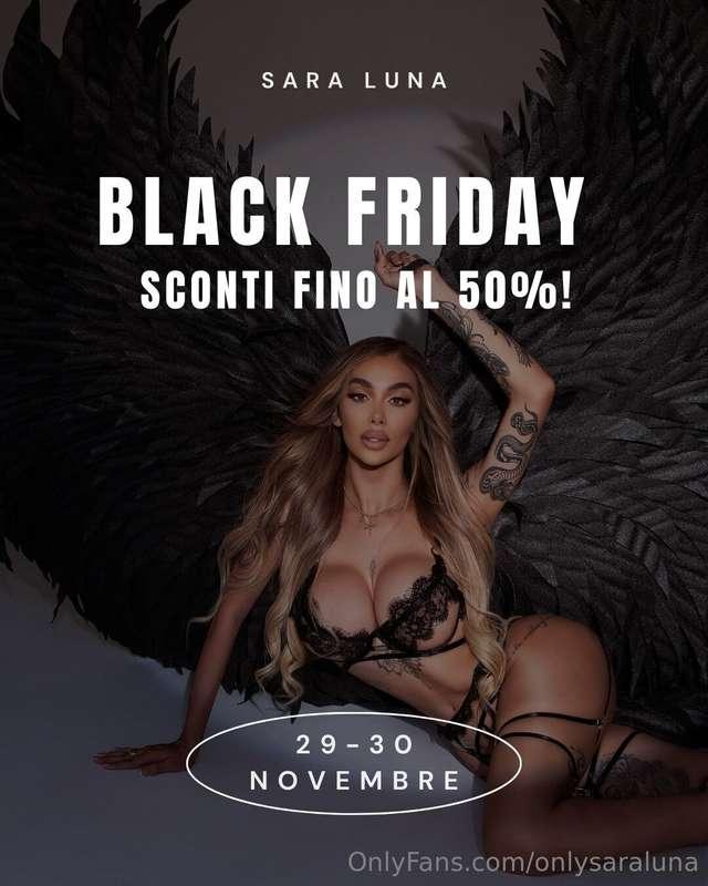 BLACK FRIDAY 😍Mi amor, solo fino a mezzanotte puoi approfitt..