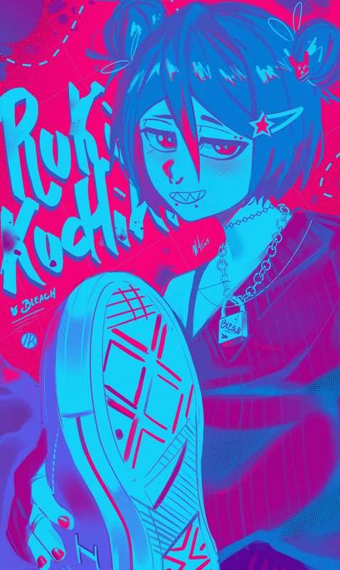 Rukia Blue and Red