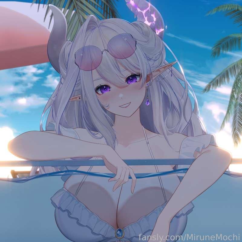 Let's go for a swim~ 🌅

Live ASMR Starts Now: https://www.twitch.tv/mirunemochi