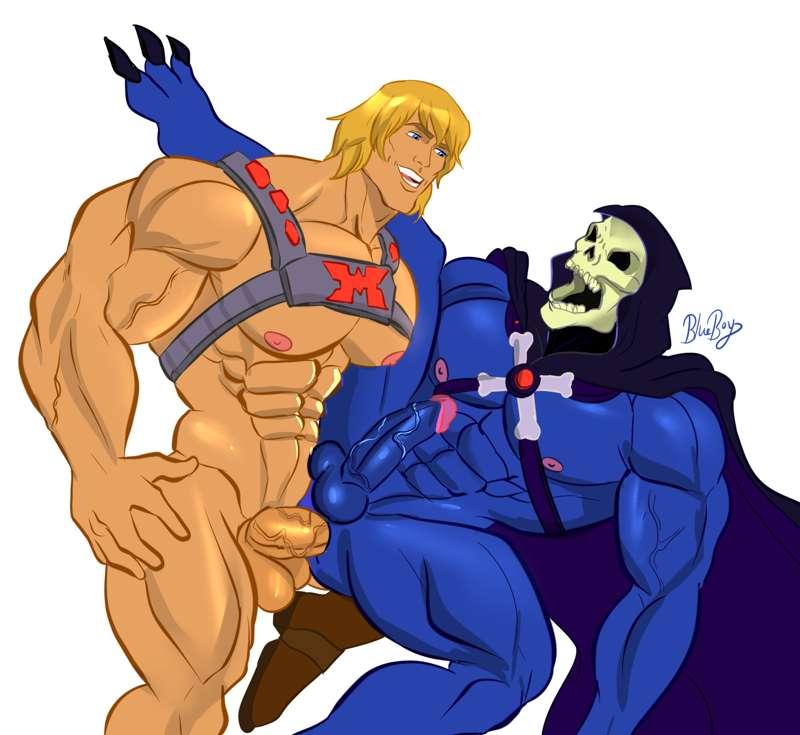 He-Man and Skeletor