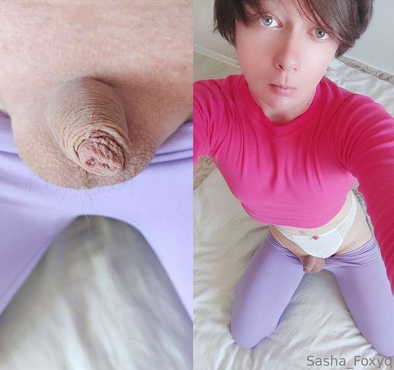 My clit is very small, that's why I dream so much of taking ..