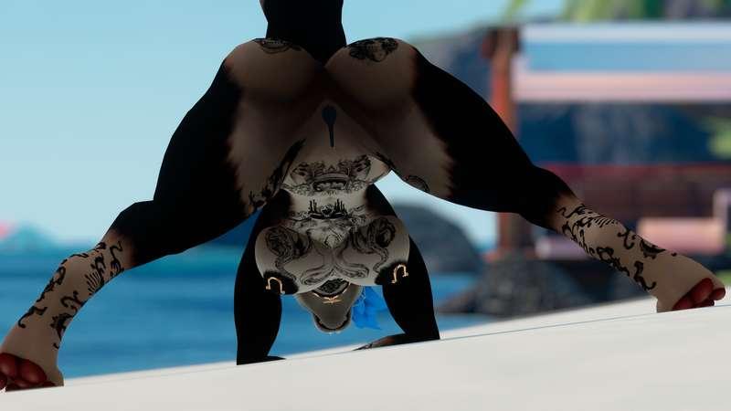 Get my backside yea?
#FYP #Furry #VR #CVR #tits #nipplering #naked #tattoos #piercings #Beach #bikini #ass