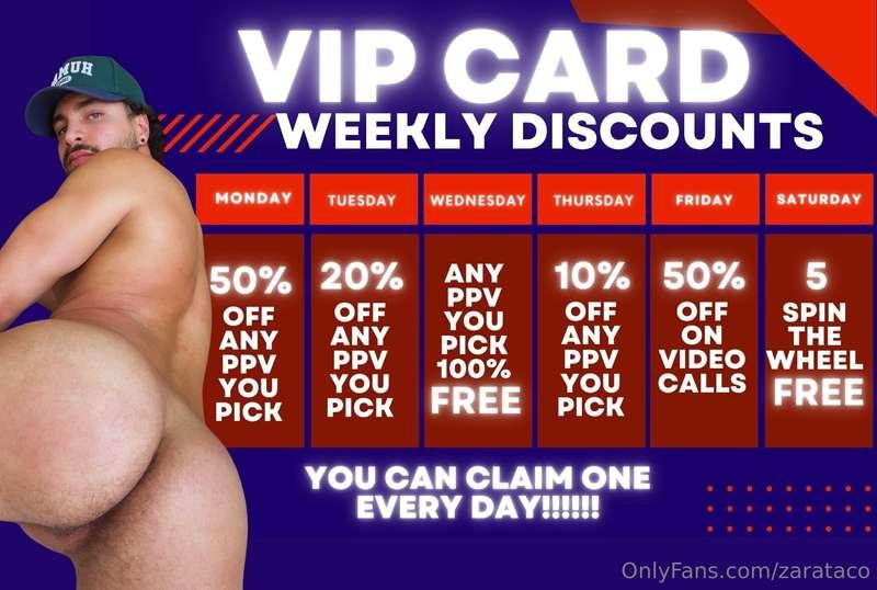 START USING YOUR VIP CARD NOW!!! 💗NEW TREATS EVERY SINGLE DA..