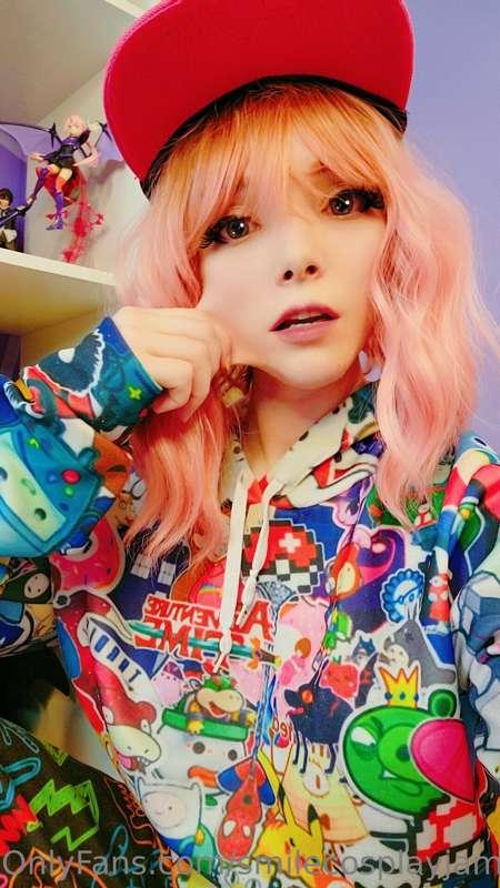 Sometimes my cheeks stretch