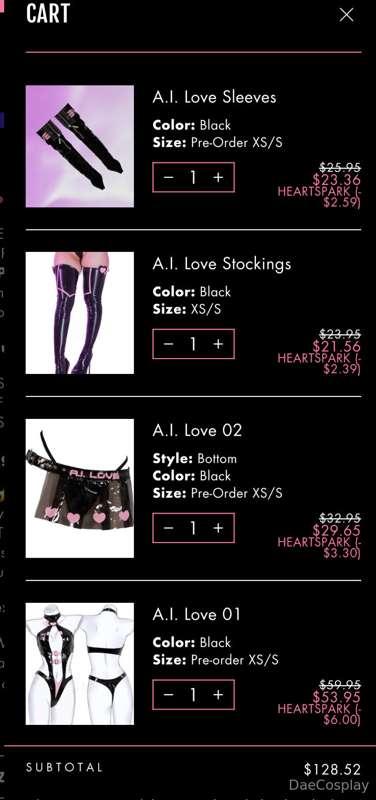 I ordered something for my next PPV 💕 I’m also getting a new..