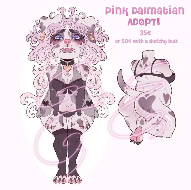 CLOSED💗Pink Dalmatian💗