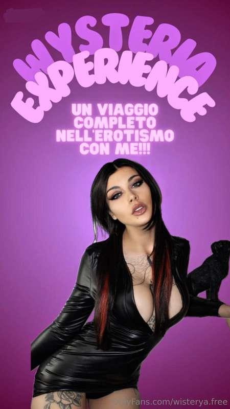 ‼️PRONTO A PROVARE UN’ESPERIENZA NUOVA?😱🥵✨ Unisciti alla Wis..