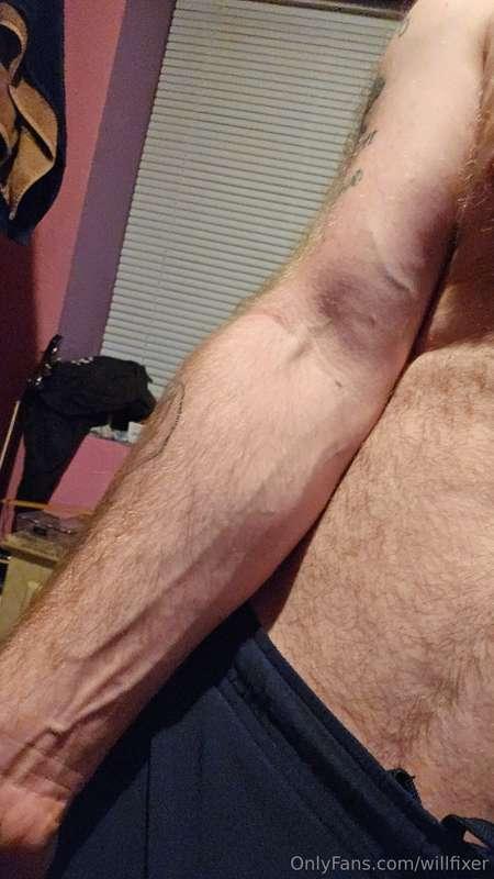 Someone told me they were into arms. Anybody else like arms?..