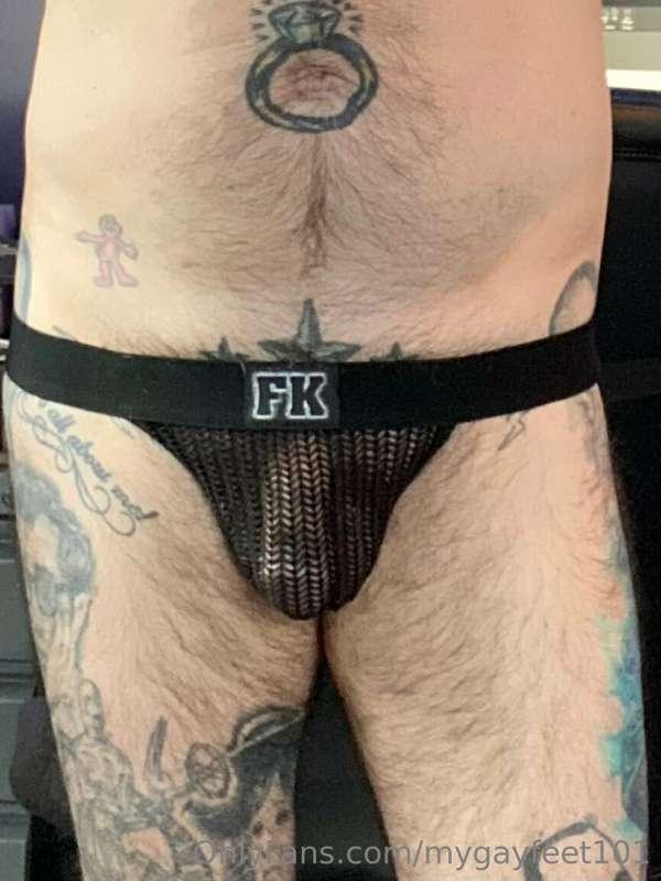 See through jock