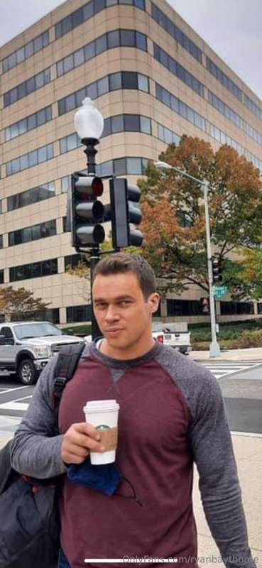 Before the goatee. I certainly don’t mind giving off Daddy e..