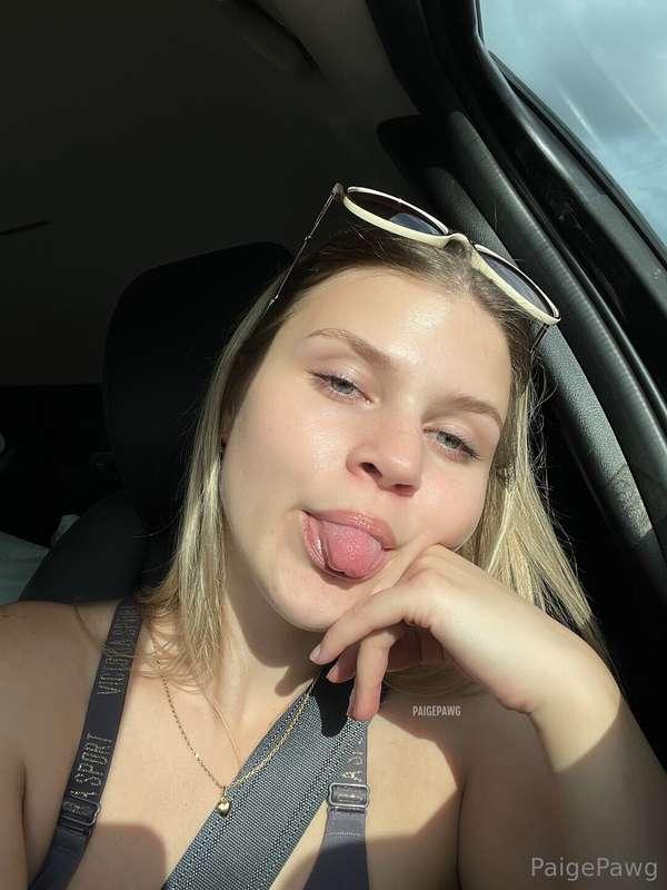 Wish I was sucking your dick instead of errands 😅