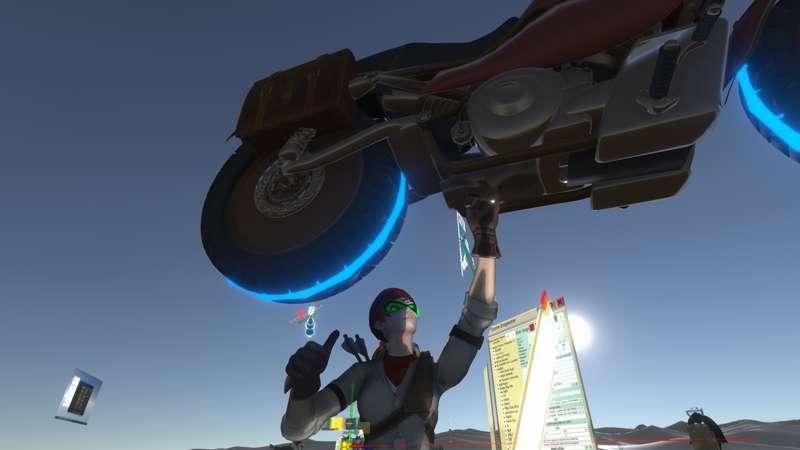 Neos now has physics based vehicles!