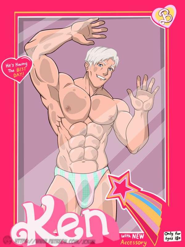 Ken with New Accessory 