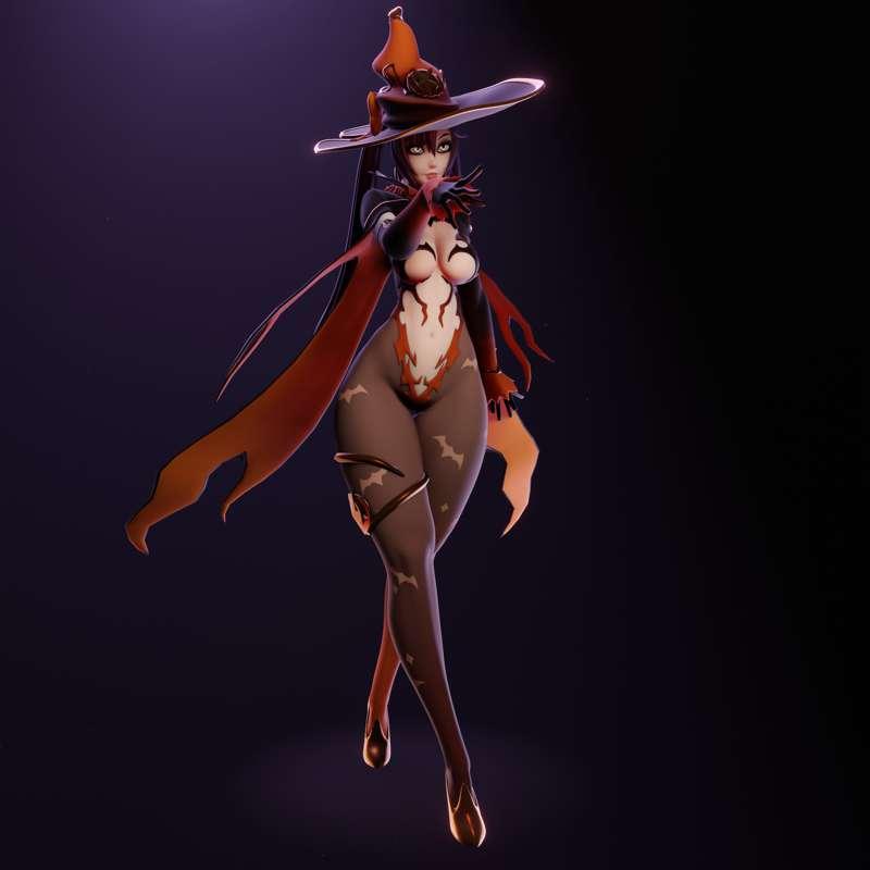 Halloween Mona