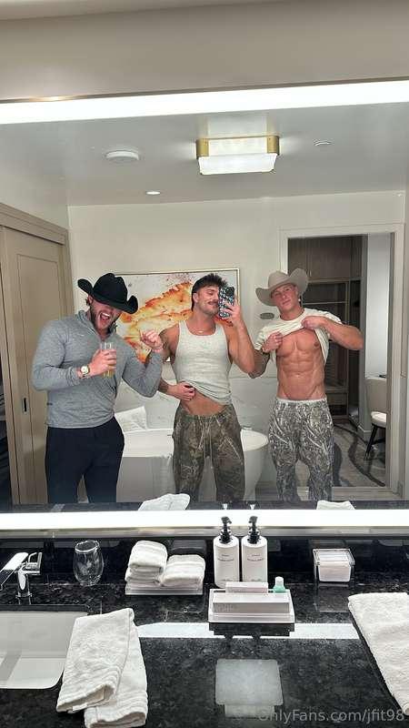 what happens in vegas stays in vegas with the boys…who knows..