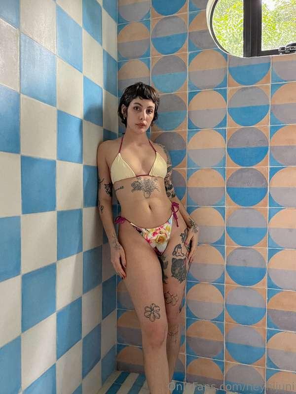 brought my new bikini to a mini trip ૮ ˶ᵔ ᵕ ᵔ˶ ა hiiii