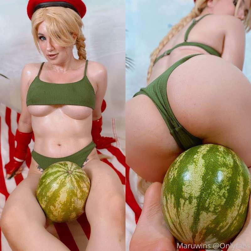 Like if u wanna be the watermelon
