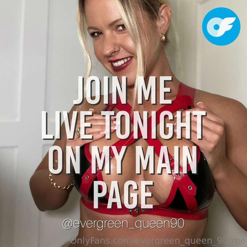 Subscribe NOW for FREE access 
to tonight’s LIVE Stream! ♥️
..