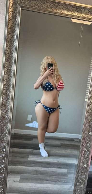 One more pic in the bikini you loved so much yesterday~ hehe..