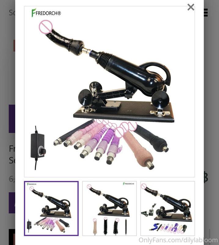 Thinking about to order the FUCK MACHINE ??
Help me to fundr..