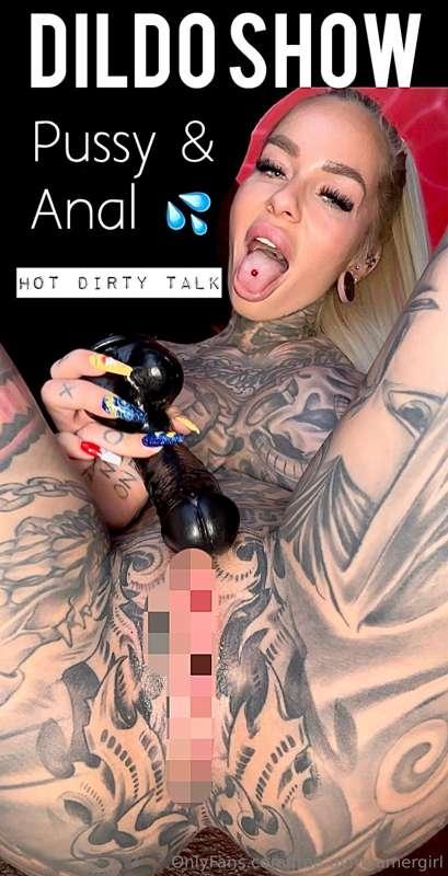 𝐃𝐈𝐋𝐃𝐎 𝐒𝐇𝐎𝐖🍆💦 Here’s an up-close look at how I pleasure mysel..