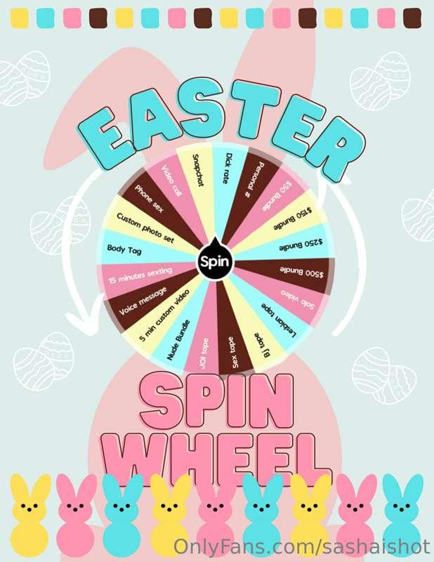 Loaded up with all kinds of goodies! Let’s spin my NEW Easte..