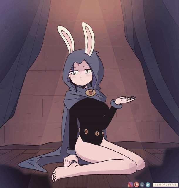 Raven Bunny Animation (NSFW)