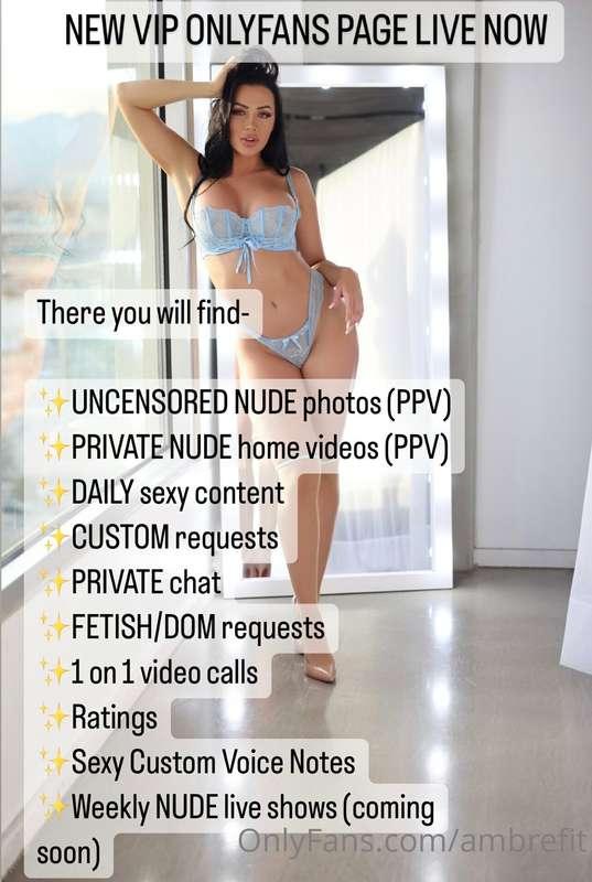Join me now! https://onlyfans.com/ambrefitvip 
The WAIT IS O..