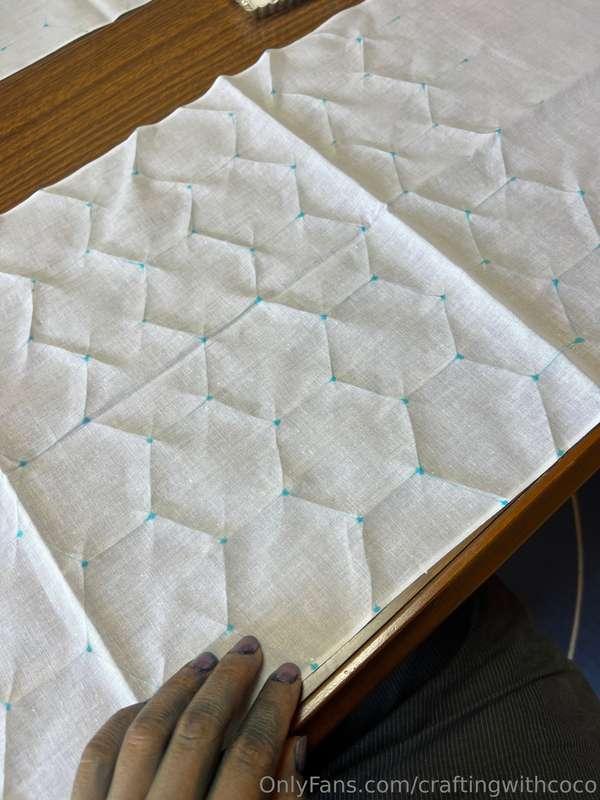 I’m working on a new dyed piece today.I start by creating th..