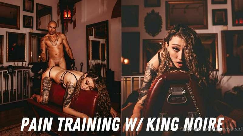I returned for his dungeon for some Pain & Throat Training w..