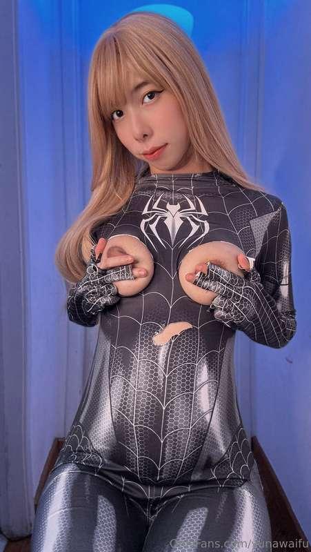 would you shoot your webs on me? 😈