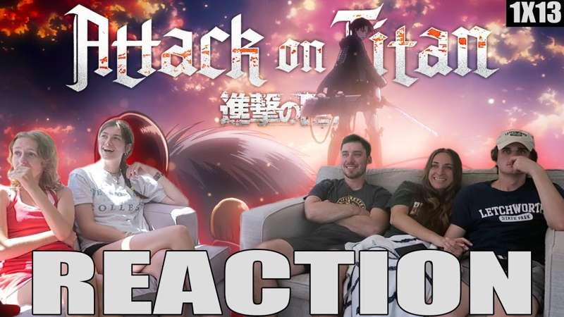 Attack on Titan (SUB) - 1x13 Primal Desire: The Struggle for Trost, Part 9 - Reaction