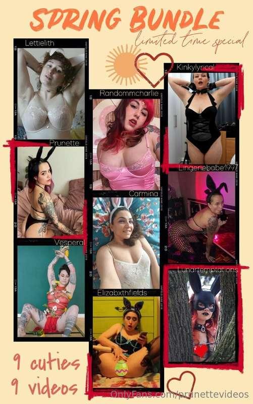 8 avr., 2025 10:03 ☀️💐 SPRING BUNDLE 💐☀️🌸 9 lapines très mig..