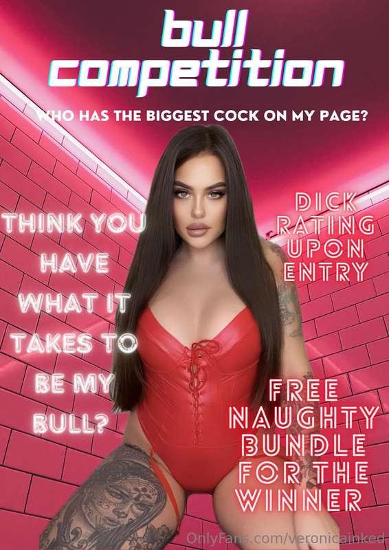 September Bull big cock competition 😈Not every man is worthy..